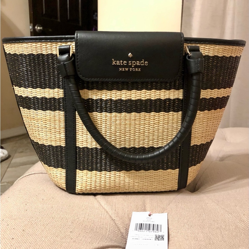 Kate Spade Medium Straw Bag